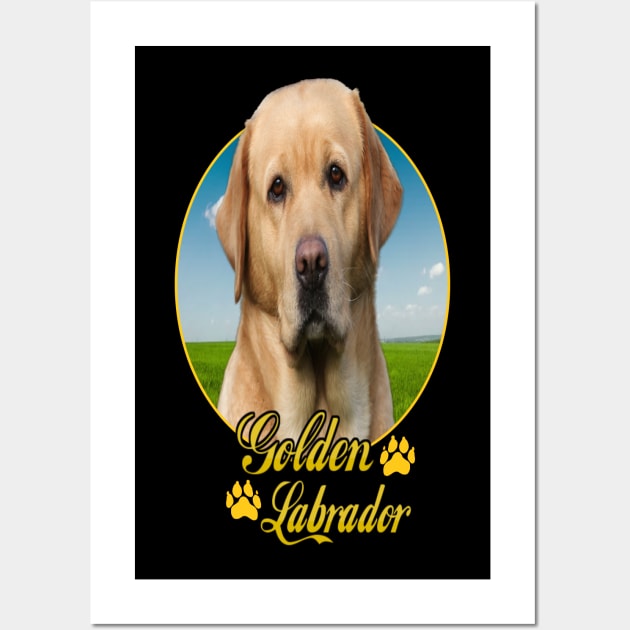 Golden Labrador Wall Art by petermurphy619